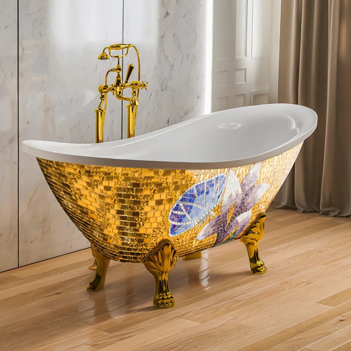 67''+x+31.5''+Freestanding+Soaking+Acrylic+Bathtub (3).webp
