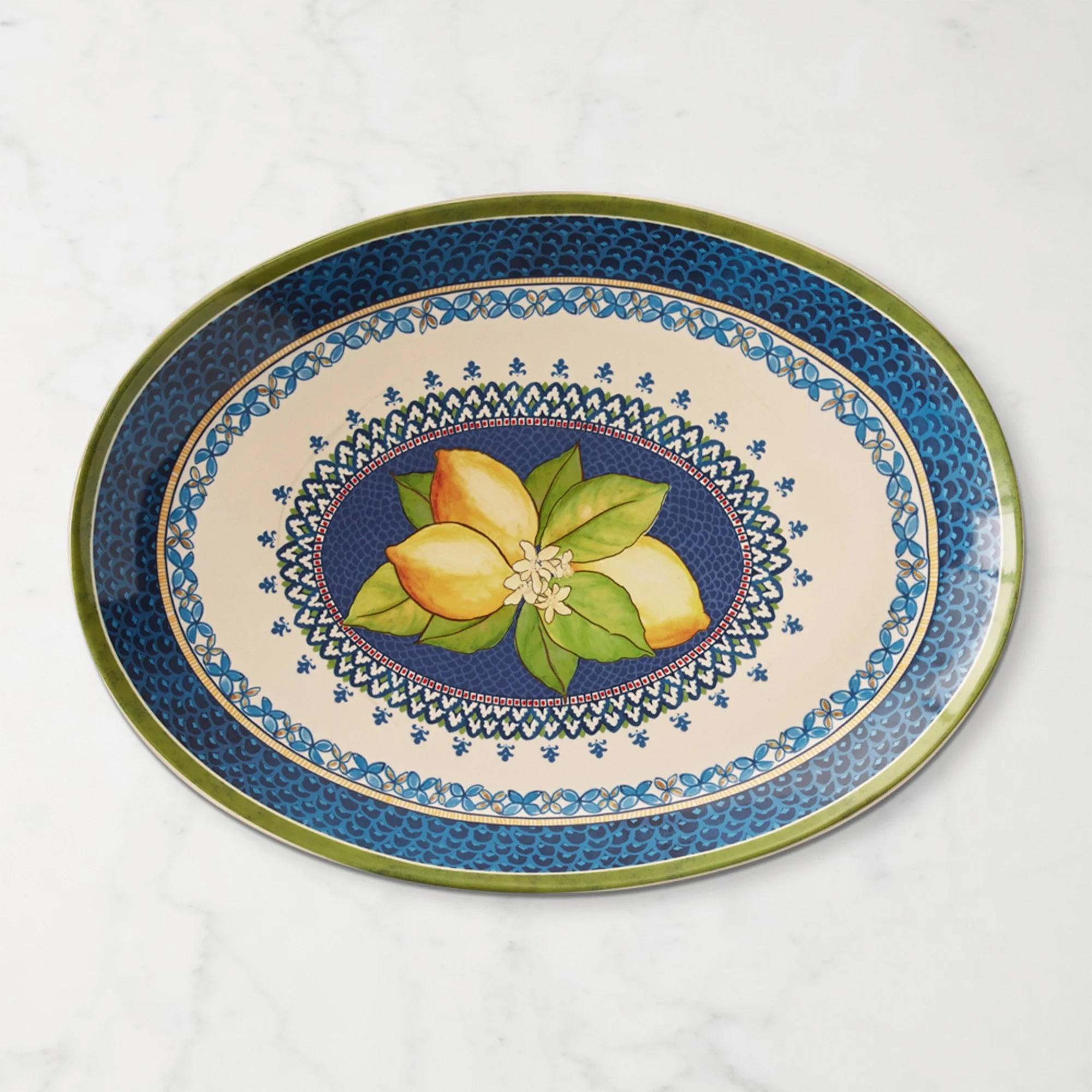 Sicily X-Large Ceramic Oval Platter