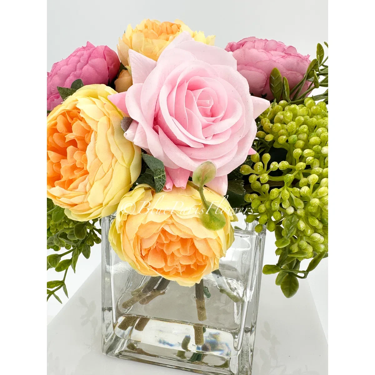 Peonies+And+Real+Touch+Rose,+Berries,+Arrangement+Artificial+Faux+Centerpiece,+French+Floral-558271026 (6).webp