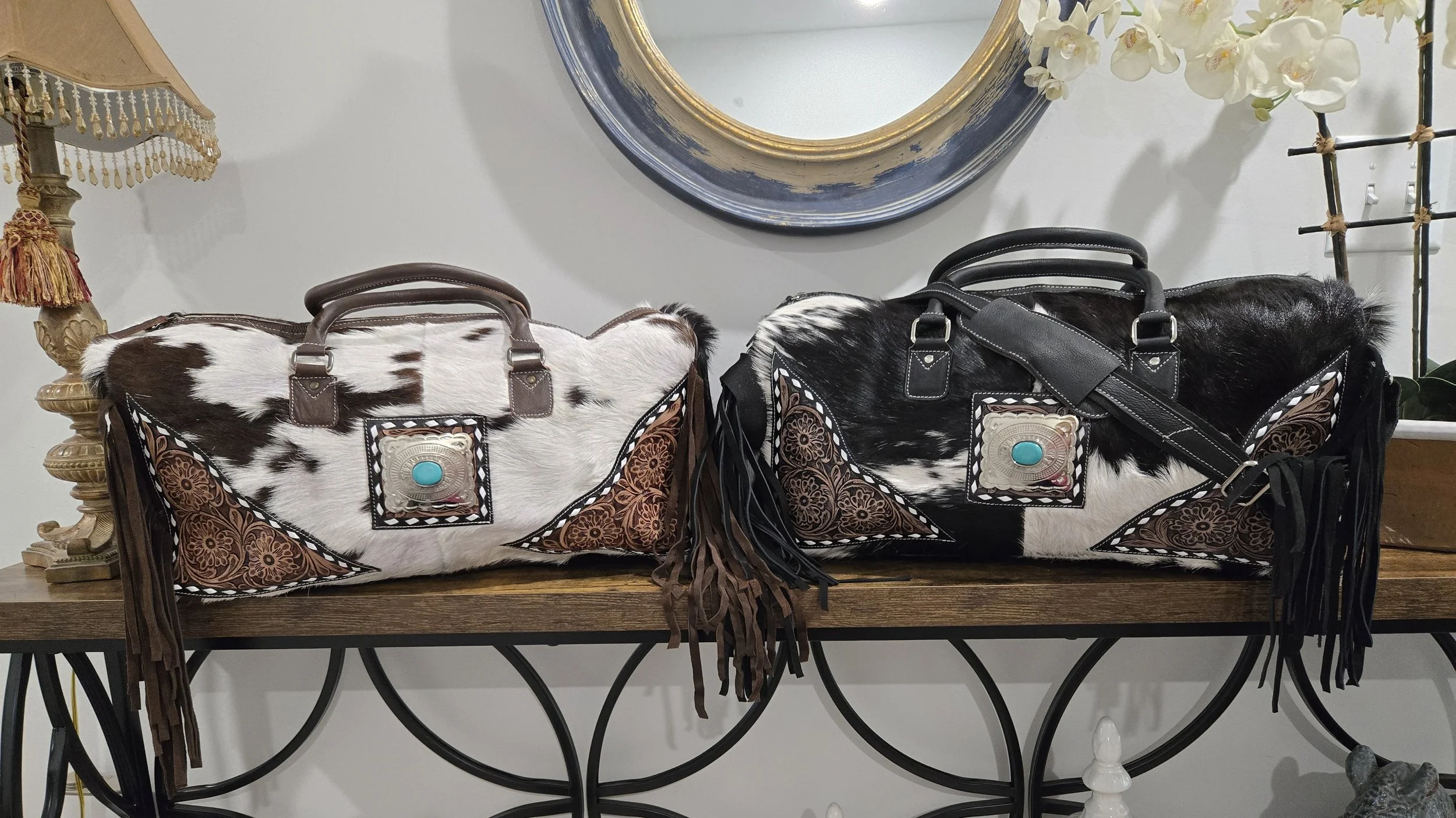 Handcrafted Luxury Leather Duffle - Timeless Travel Companion