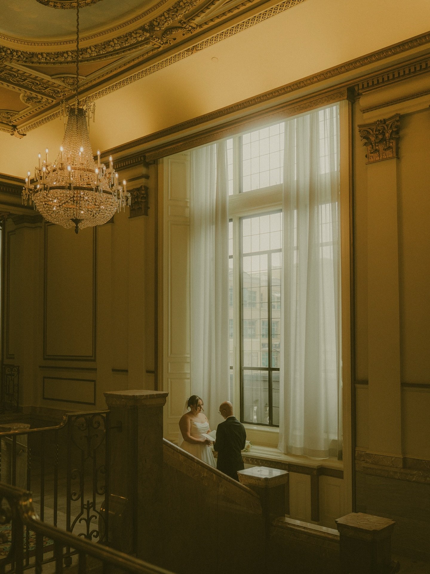 Moments before they said their private vows&hellip; 🕊️

I think there is something so special and sacred about sharing private vows before your ceremony. It&rsquo;s a quiet moment to reconnect with your partner in the middle of the excitement and hu