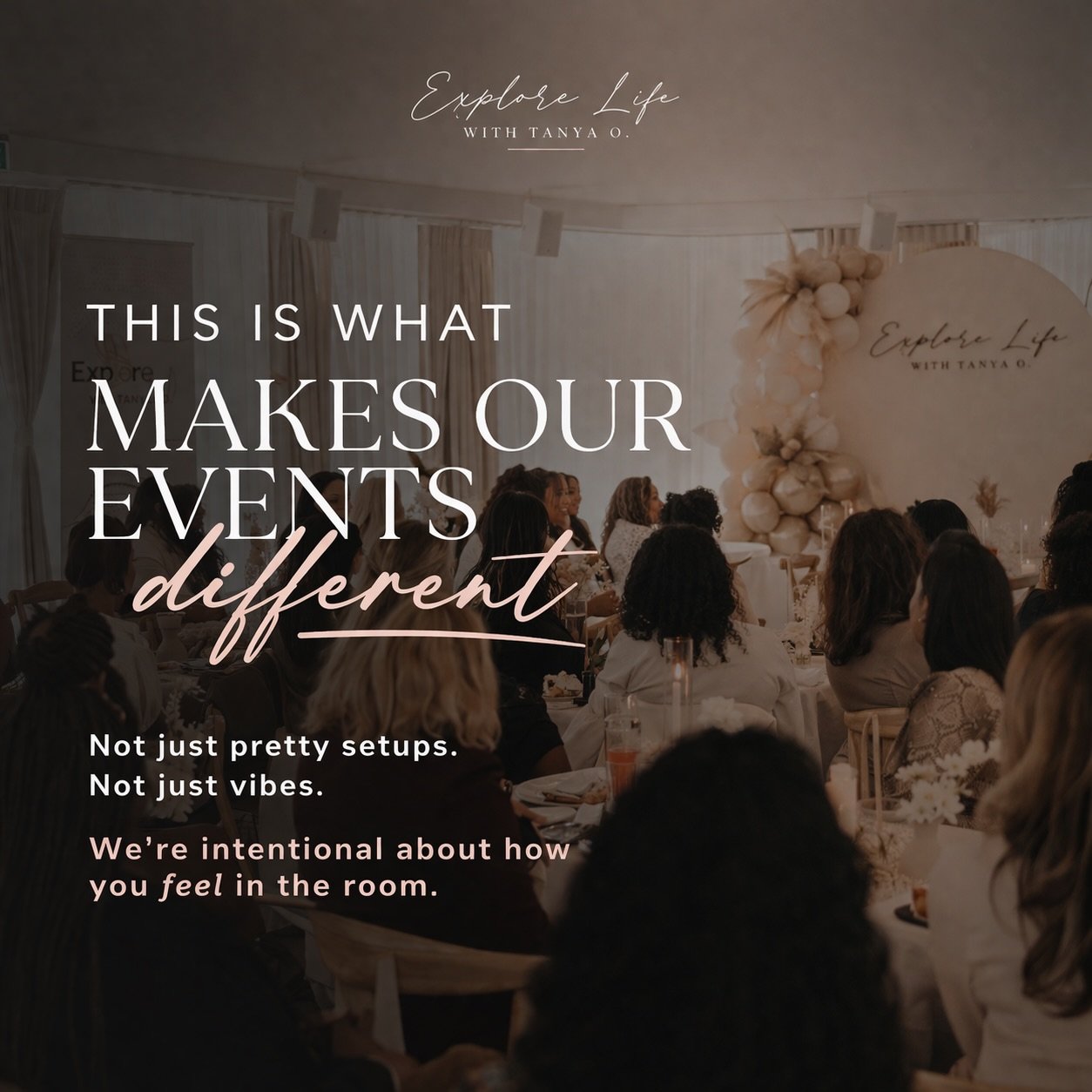 There&rsquo;s a lot that goes into our events that people don&rsquo;t always see.

It&rsquo;s not just about making things look nice.
It&rsquo;s about how you feel when you walk in.

No pressure.
No awkwardness.
No feeling like you don&rsquo;t belong