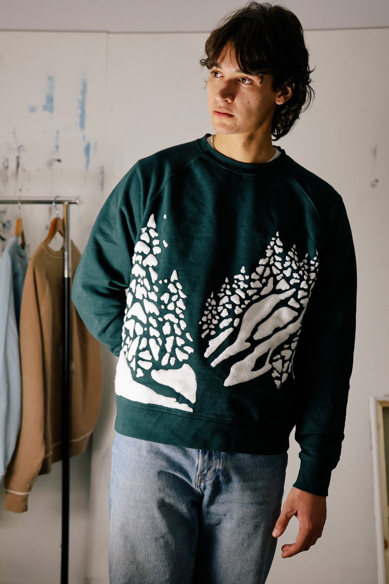 back country applique - pine