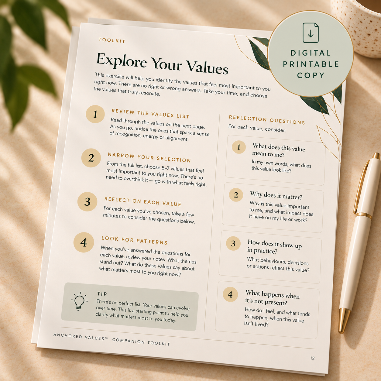 Explore Your Values Printable Worksheet.png