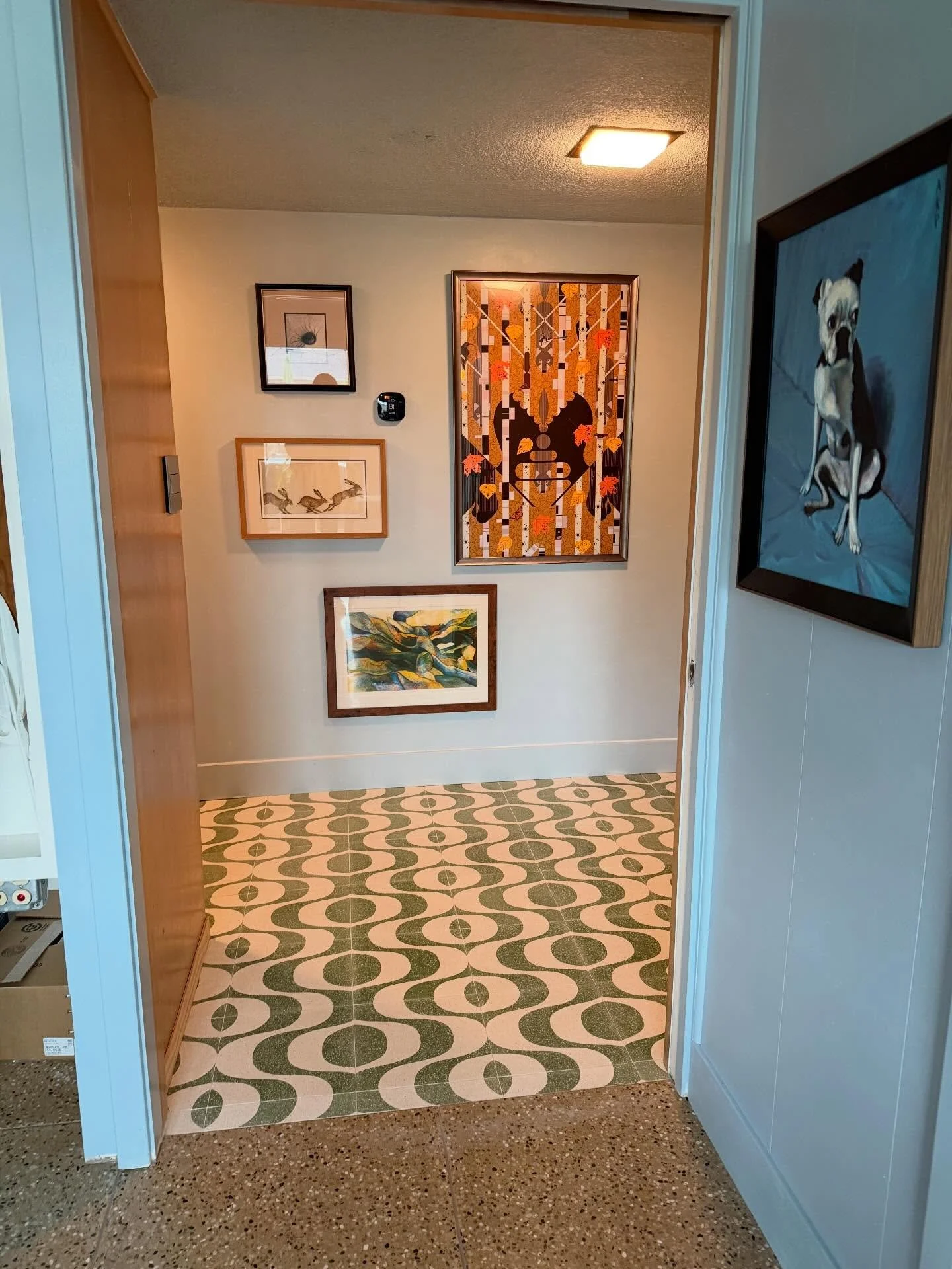 So many good updates this week at our Sacramento Mid Century remodel ✨