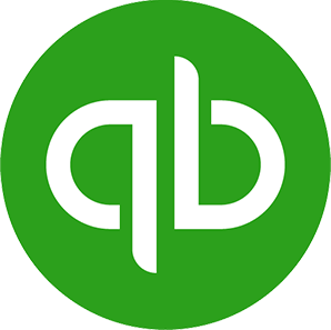 Green circular logo with white lowercase letters 'q' and 'b' intertwined.