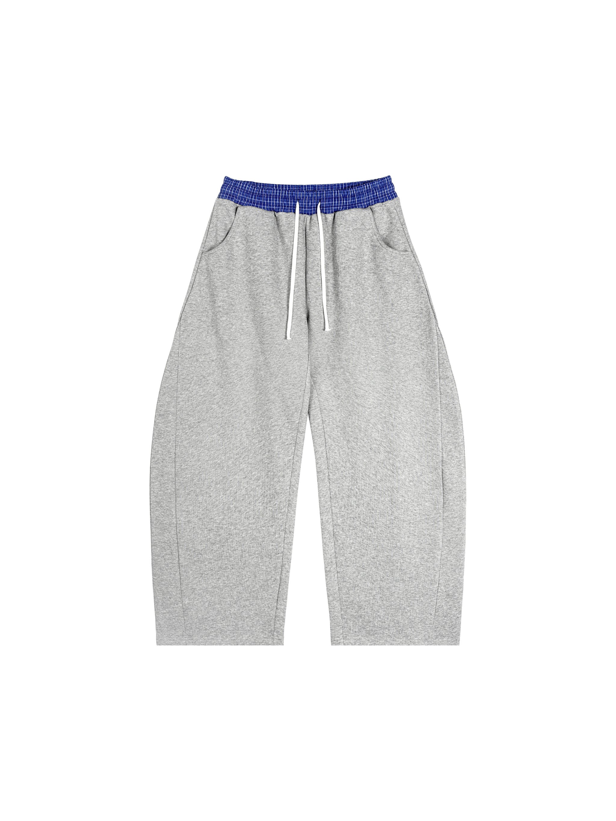 Plaid Waistband Barrel Sweatpants-mockups-3.png