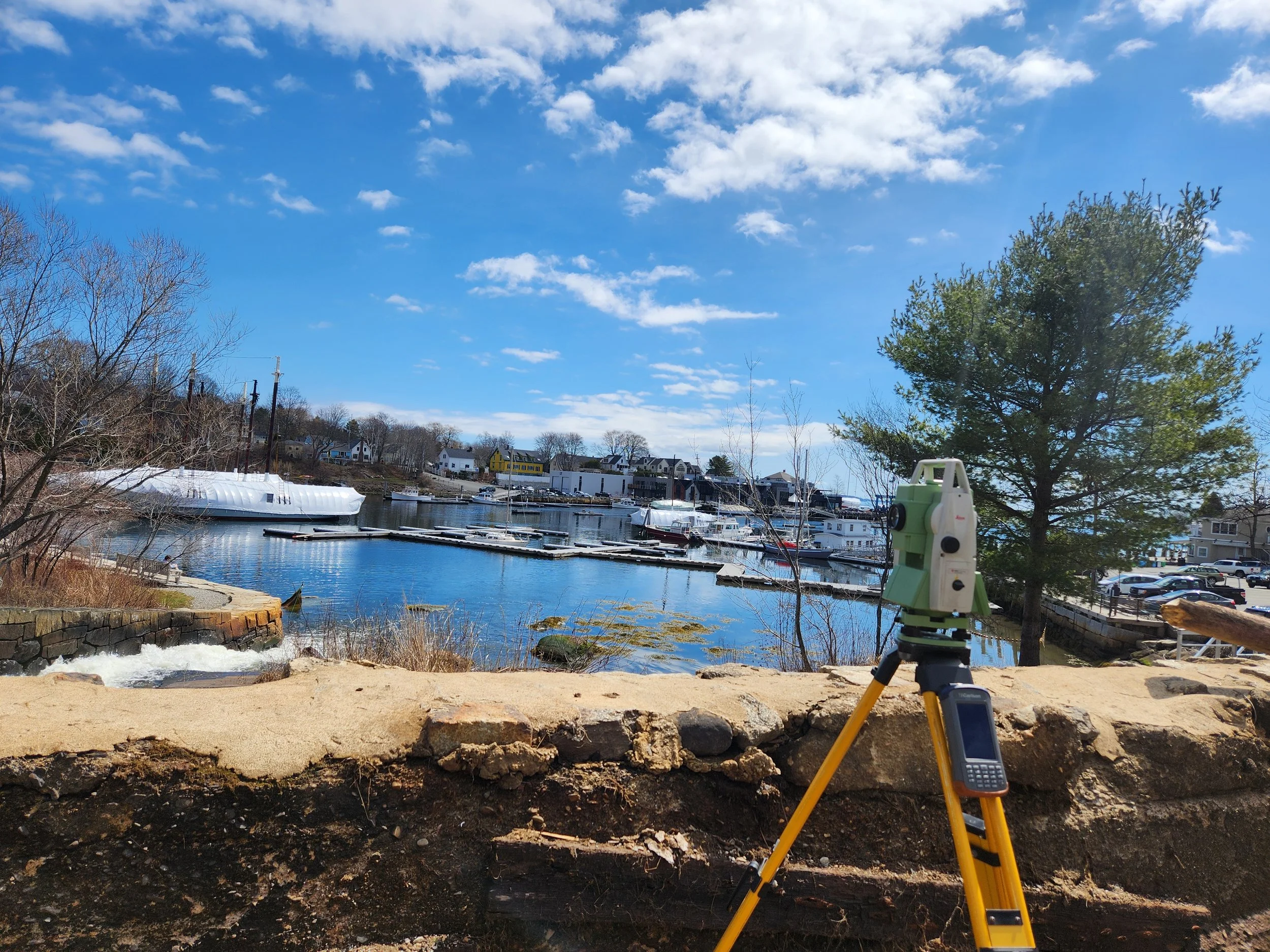 Camden Harbor from The Camden Deli