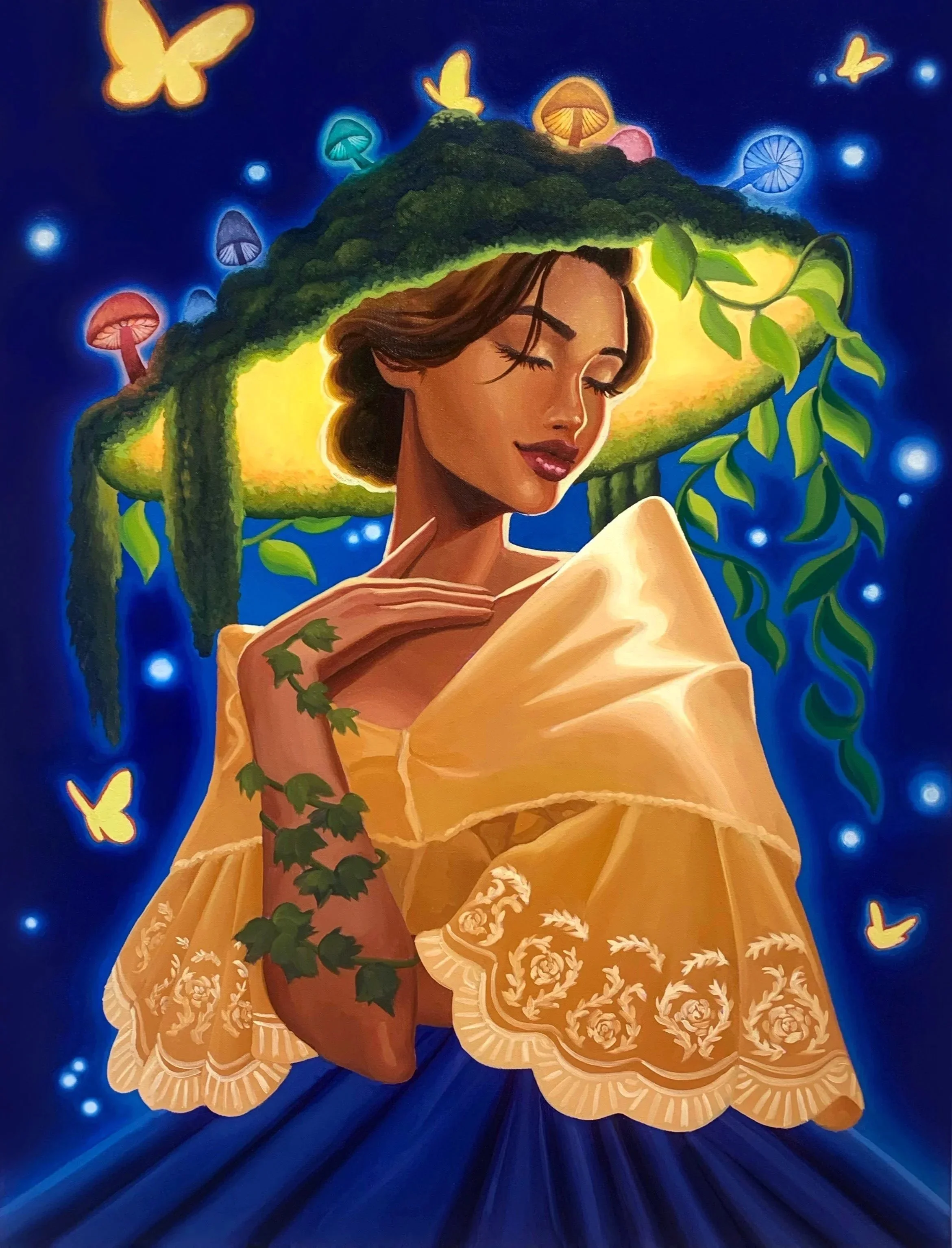 Cottagecore Filipinana Art Print