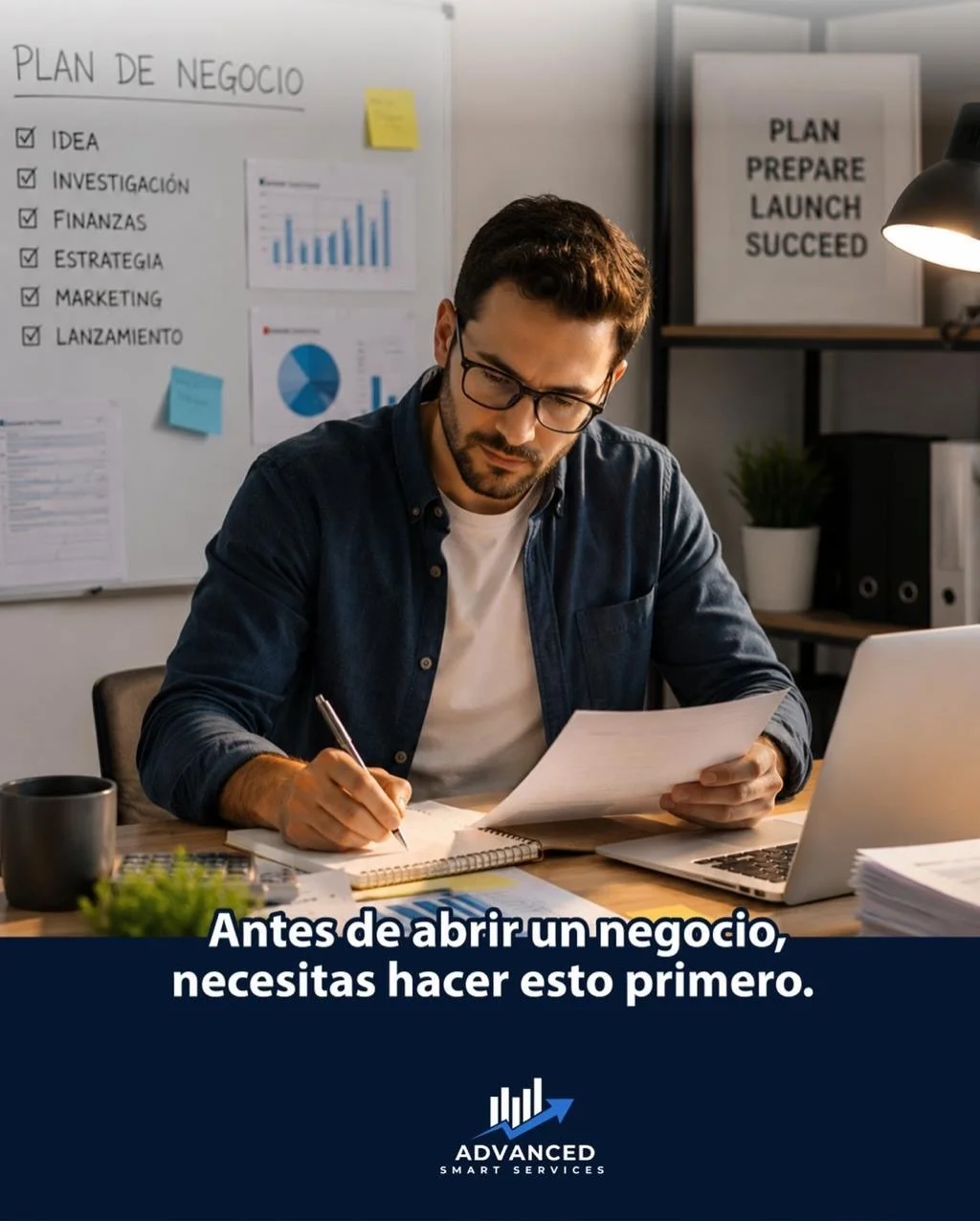 Abrir un negocio no empieza vendiendo.
Empieza organiz&aacute;ndote. 📊✨

Muchos emprendedores se enfocan solo en el logo, las redes o el producto&hellip;
pero olvidan la parte que realmente sostiene un negocio a largo plazo: la estructura.

Antes de