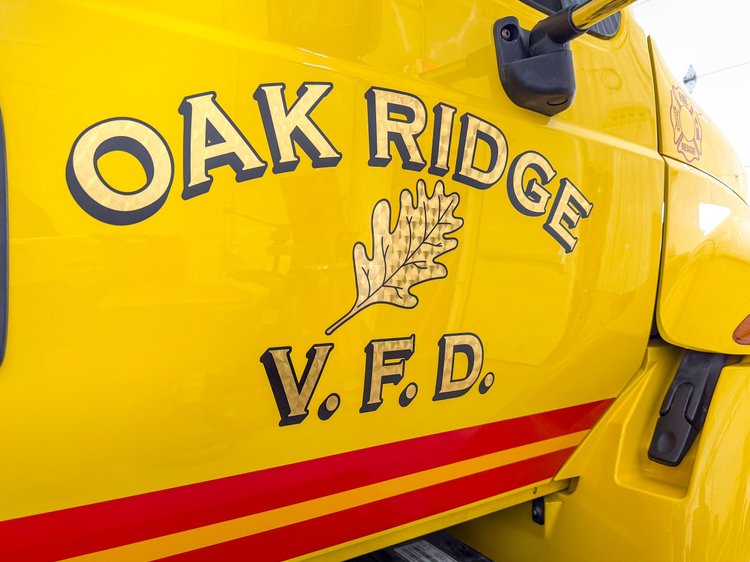 Oak Ridge VFD fire department vehicle lettering and emergency vehicle graphics installed by Xtreme Car and Truck Accessories in Bridgeville PA