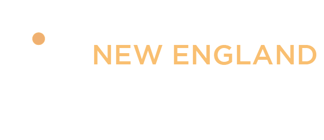 Logo for Journalism New England Workbench, featuring a circular dotted design.