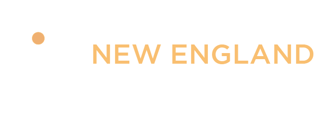 Logo for Journalism New England Career Lab with a circular design on the left and bold text.