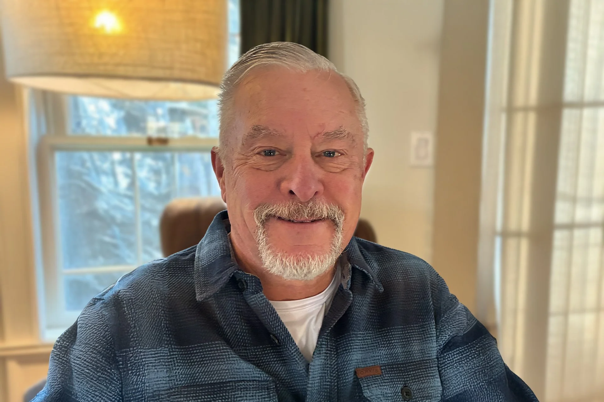 A photo of engineer Mike Baker.