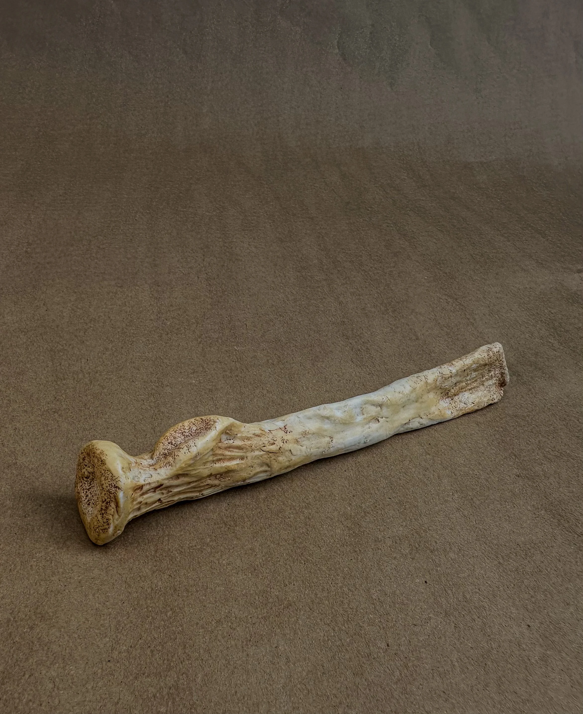 "My Radius", 2025, Porcelain, 9.5 x .75 x 1 in.