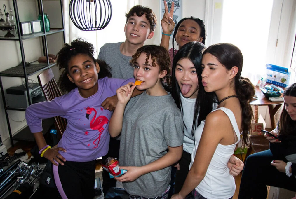 Nadya's Sleepover Invite Only - Cast Pic 