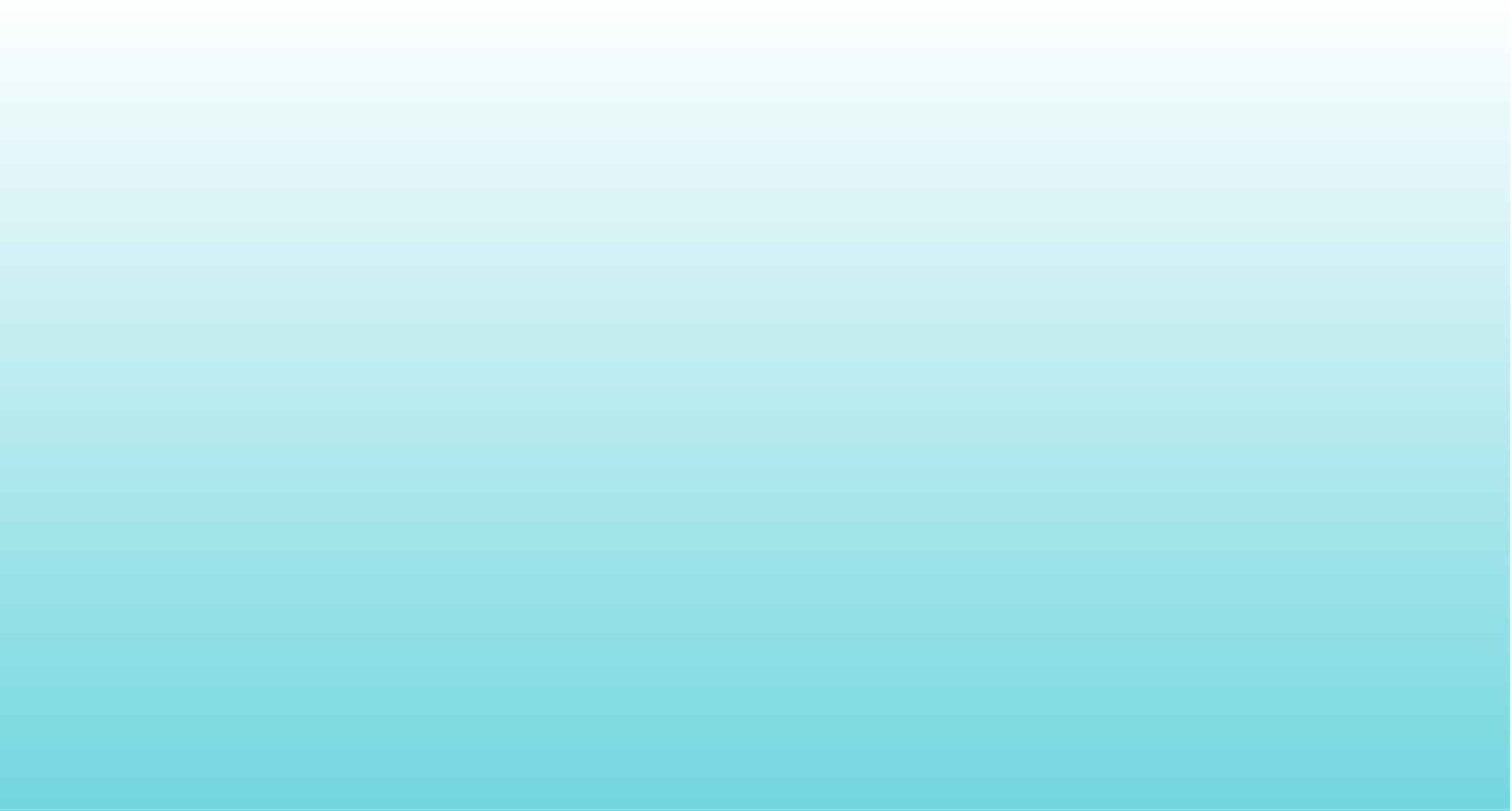 Une grande surface bleue unie.