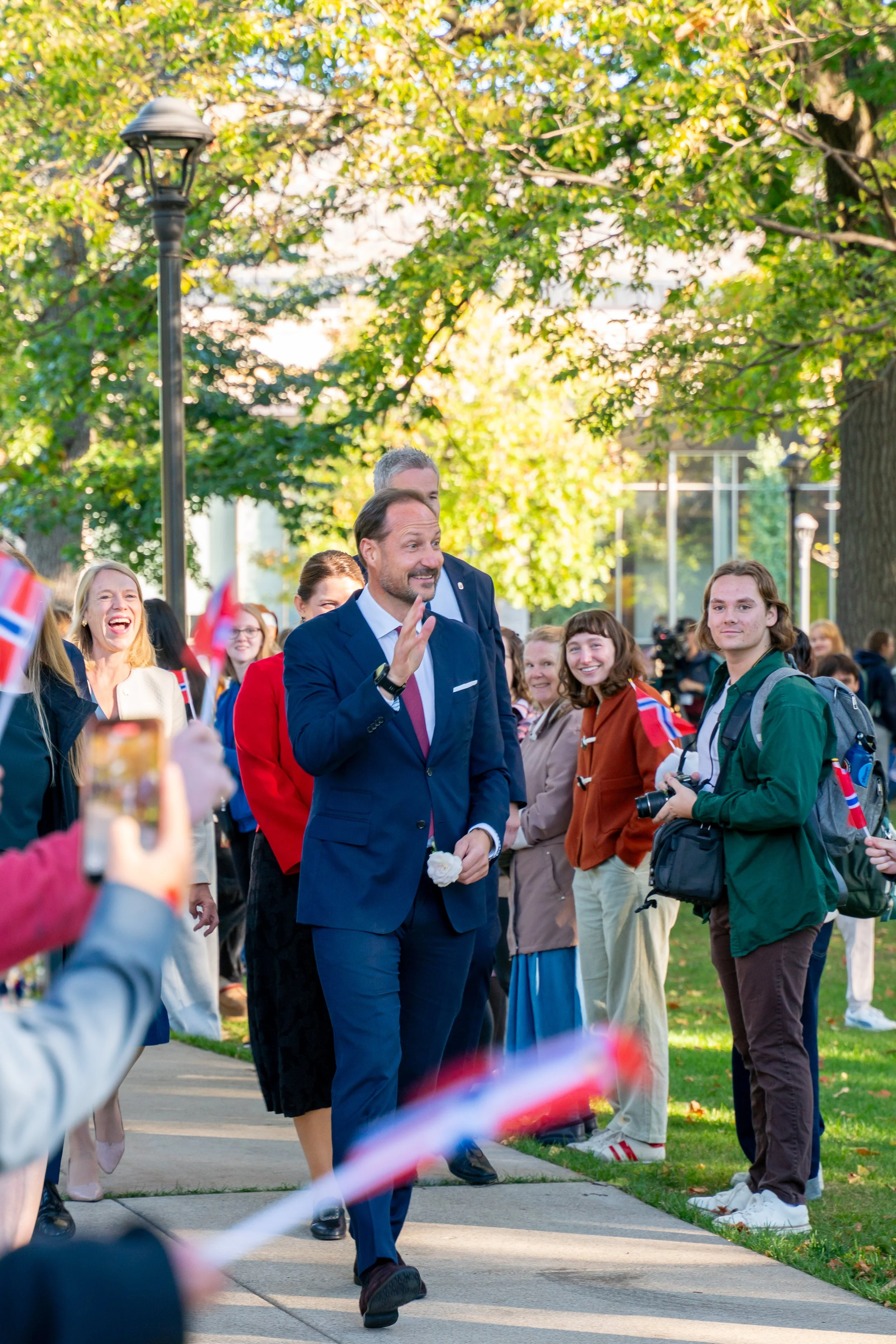 Prince of Norway Visit to St. Olaf College 2025