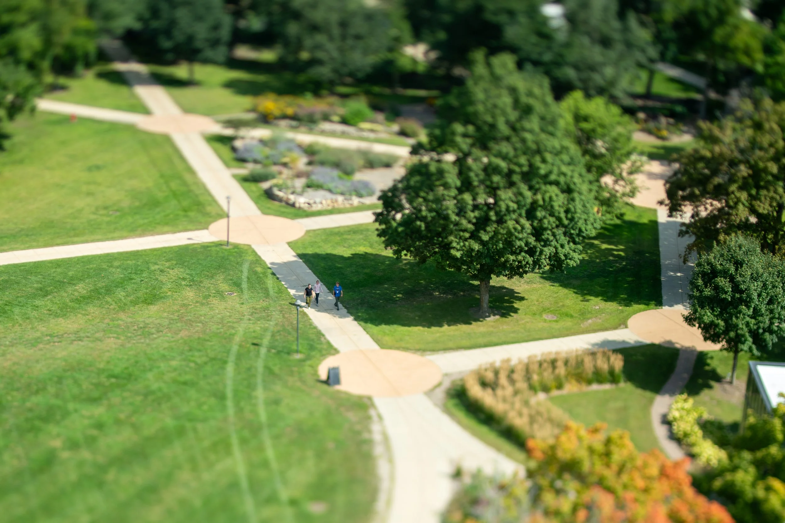 "Tiny Campus" | Tilt-Shift Lens