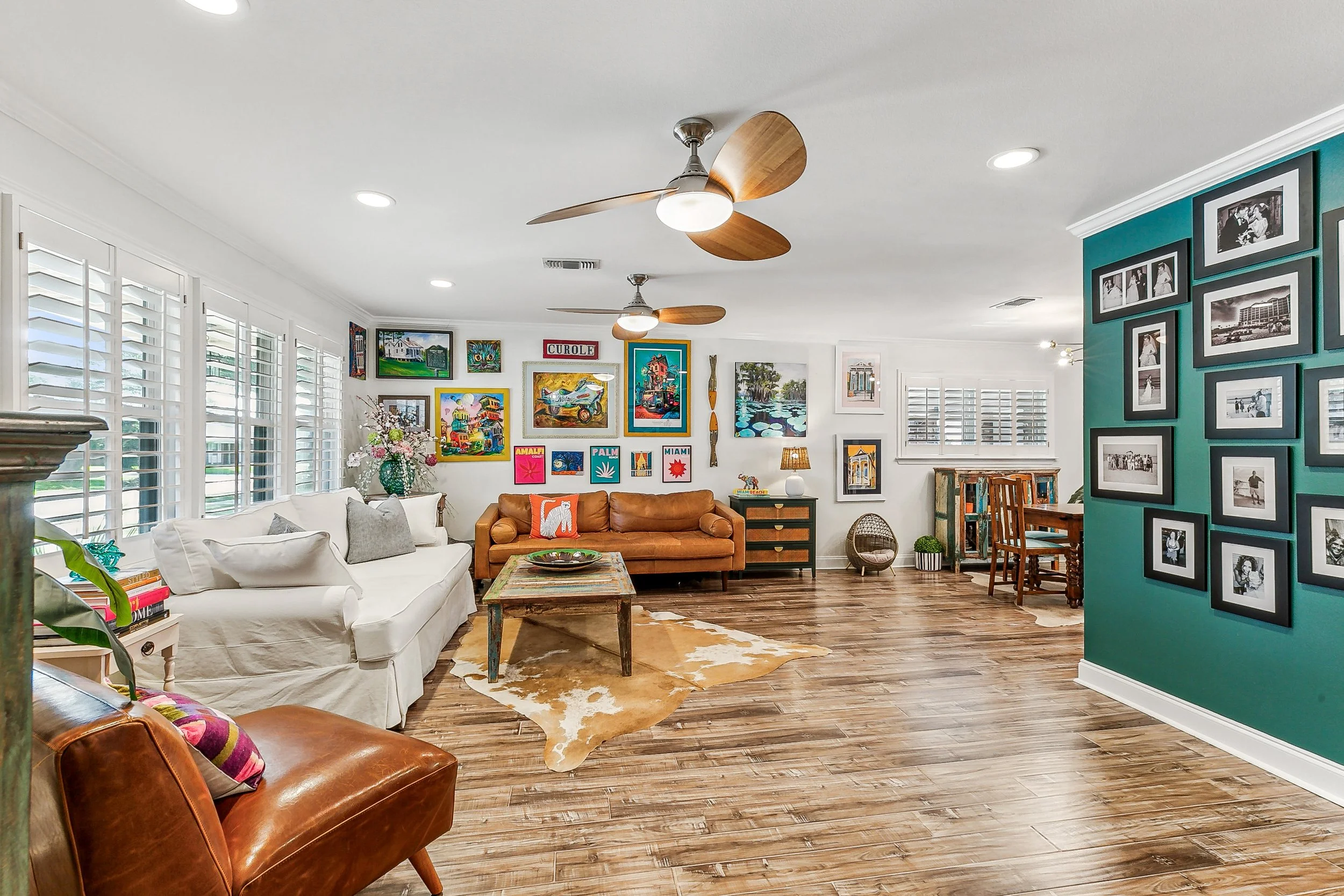 Staging by Aimee (Amay) Curole, Top Realtor in Metairie, occupied home.