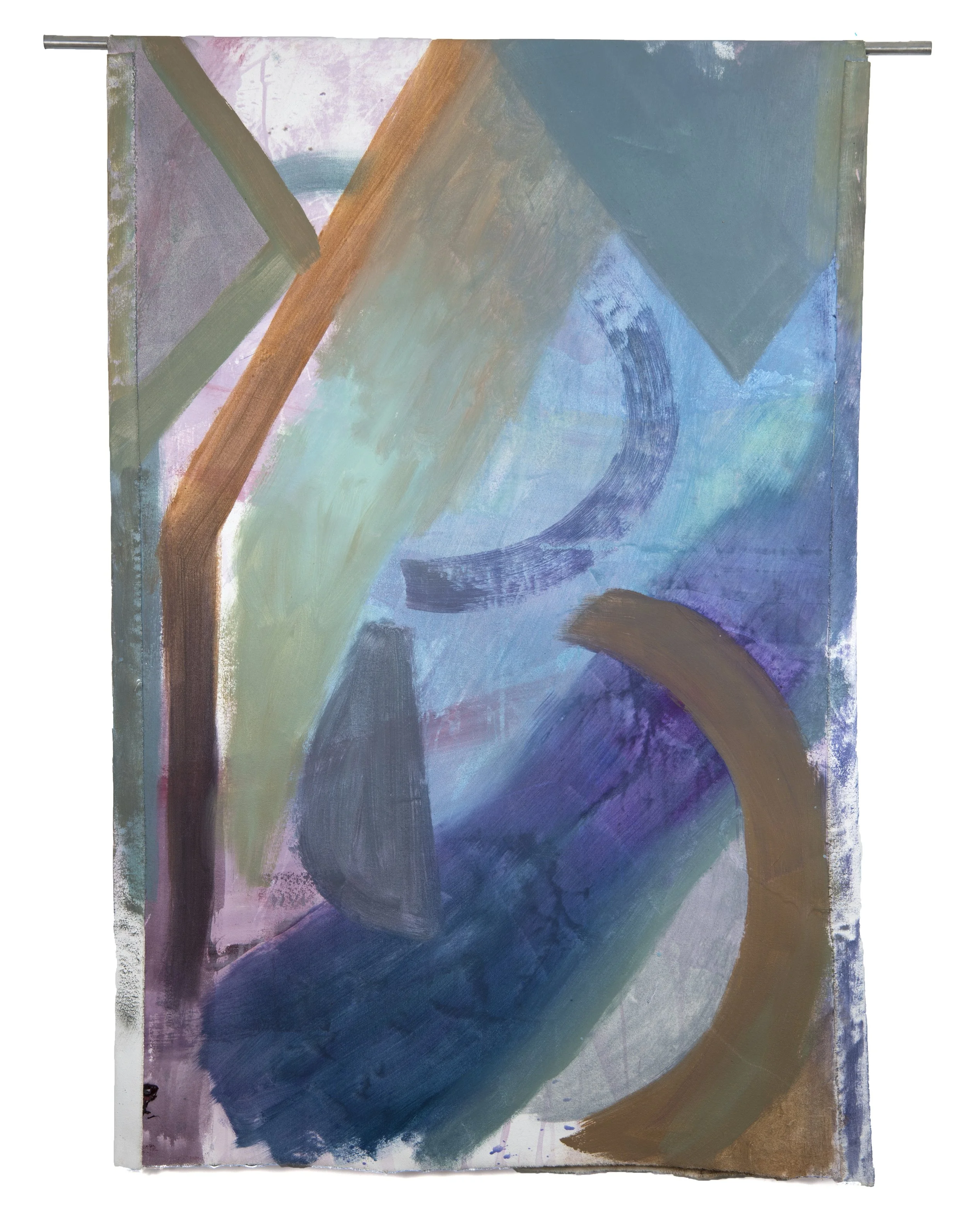 Horn Dance	 | 2025 | 41 x 27.75" | acrylic and oil on canvas