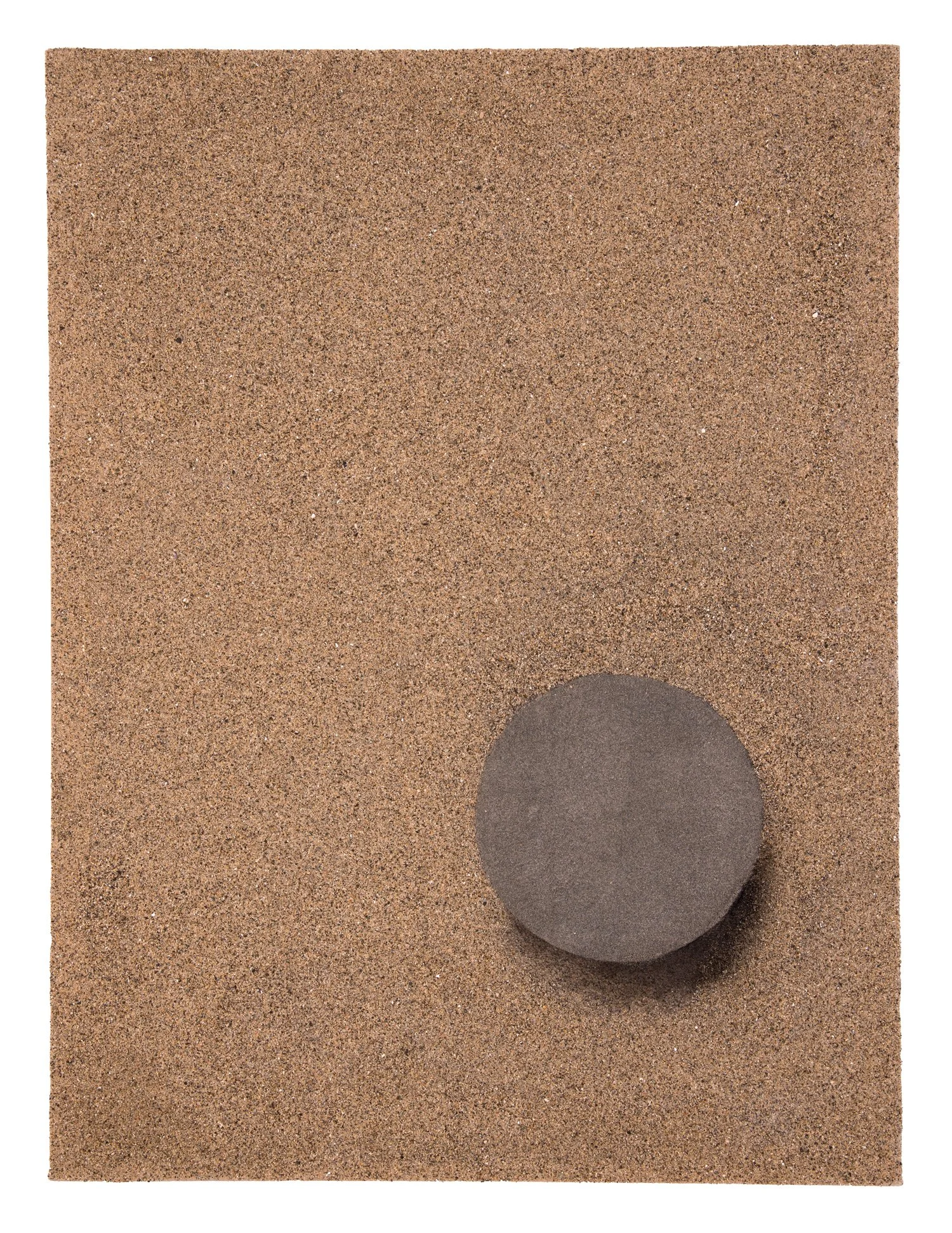 Shoreless Shore | 2021 | 36 x 48" | sand and acrylic on linen