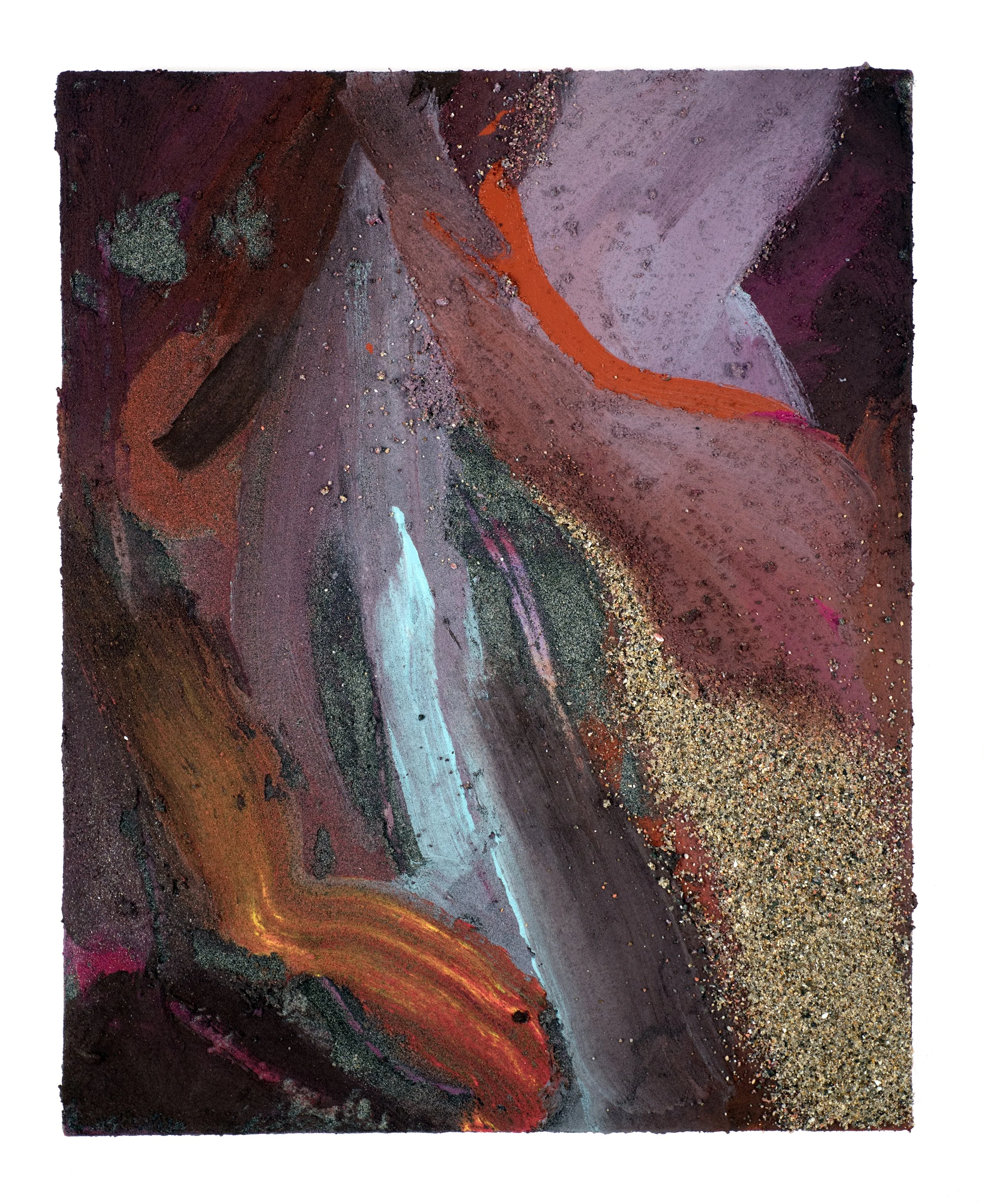 Slide | 2020 | 16 x 20" | acrylic and oil on linen