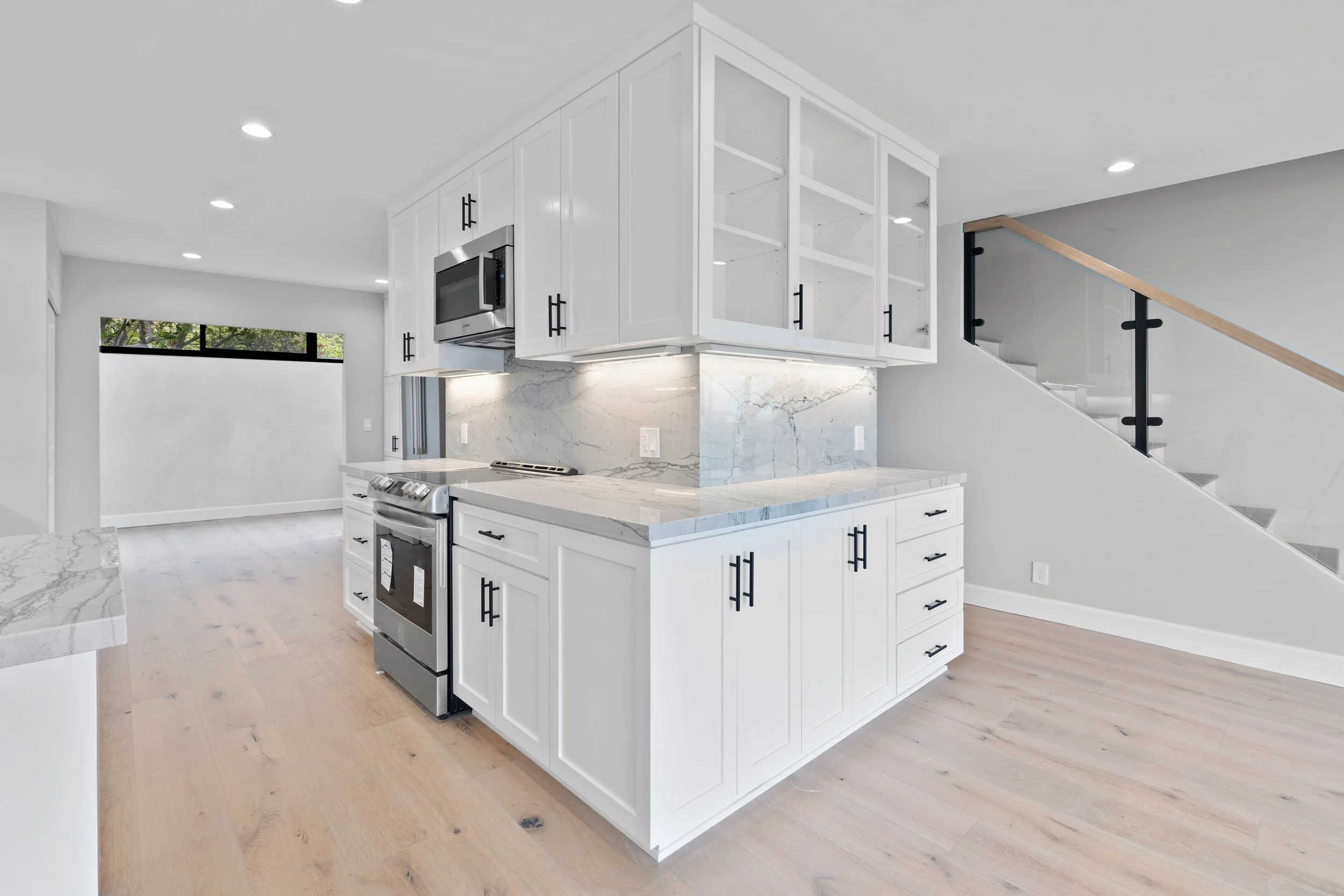 Elevating Elegance: A Tranquil Gray Kitchen Remodel