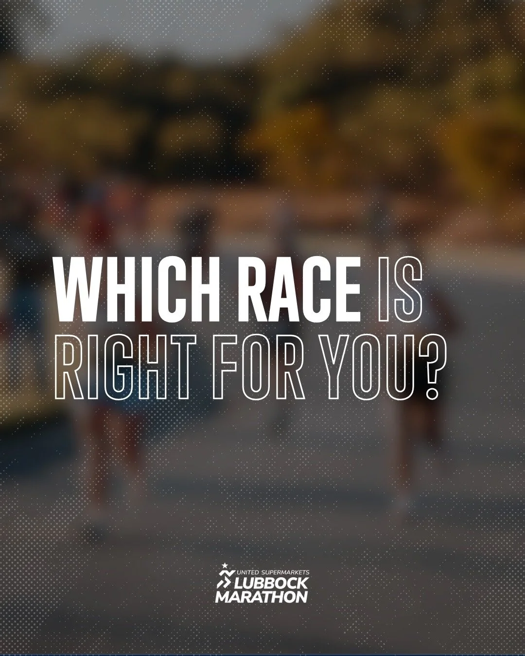 At the United Supermarkets Lubbock Marathon, there's a distance for every runner and every goal. Tag someone who needs to sign up with you! 👟 

#LBKMarathon #LubbockMarathon #Marathon #HalfMarathon