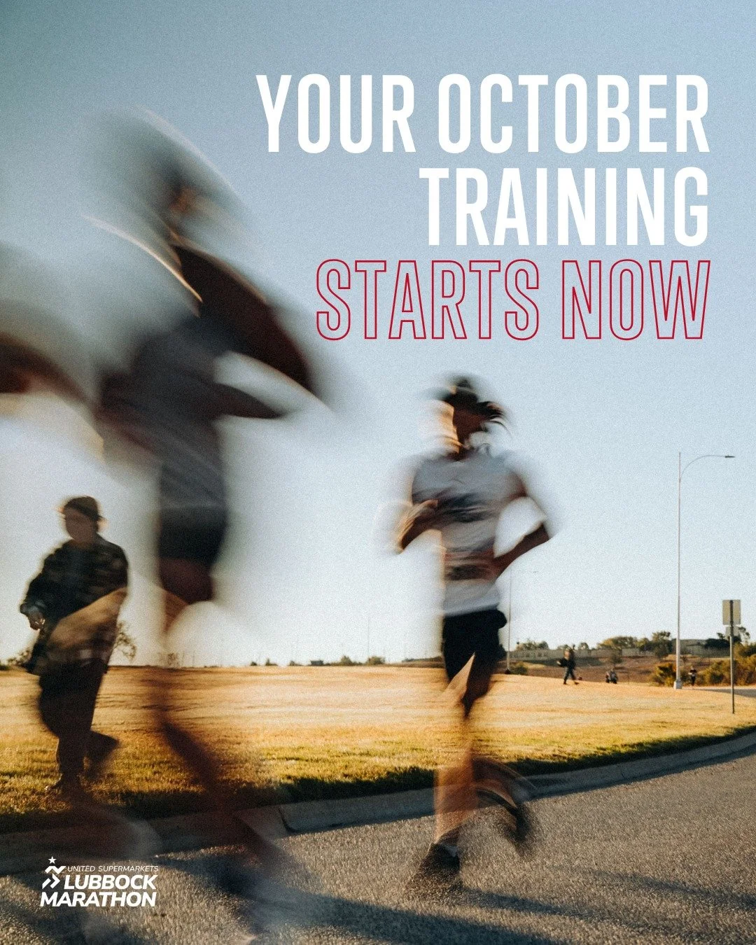 If you're planning to run the Lubbock Marathon this fall, now is the time to start laying the foundation.

Focus on consistent mileage, easy effort runs, and building the habit of showing up week after week. Just build your routine.

You've got this!