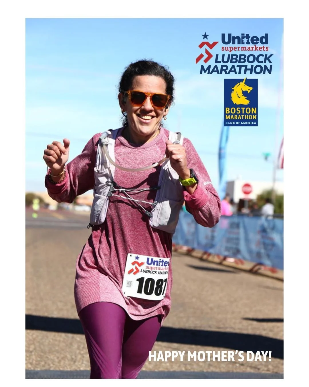 How about a Mother's Day promo code to celebrate the special women in your life? Save $5 (except the Kid's run)🌻 Expires  5/11/26. 
Code: ILOVEMYMOMMA
#LBKMarathon #LubbockMarathon #Marathon #HalfMarathon
