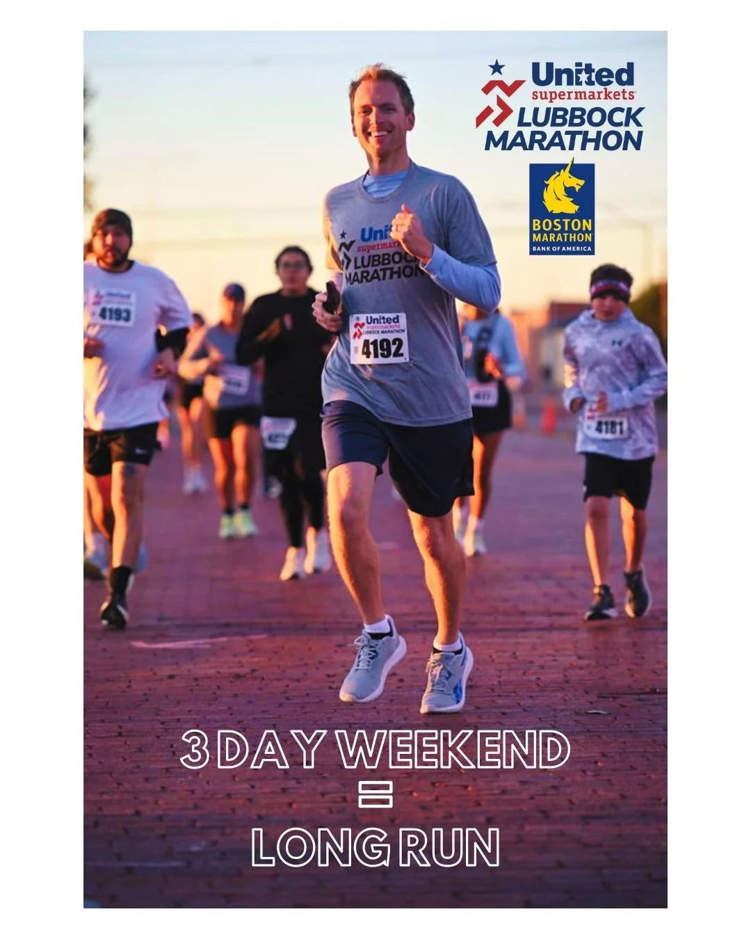 You have a 3 day weekend to get in a long run.  Where do you like to go to tack on those extra miles? Drop your comments below ⬇️.