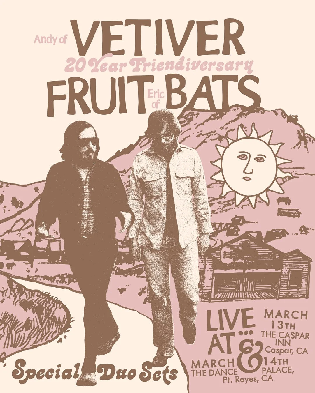 Fruit Bats / Vetiver