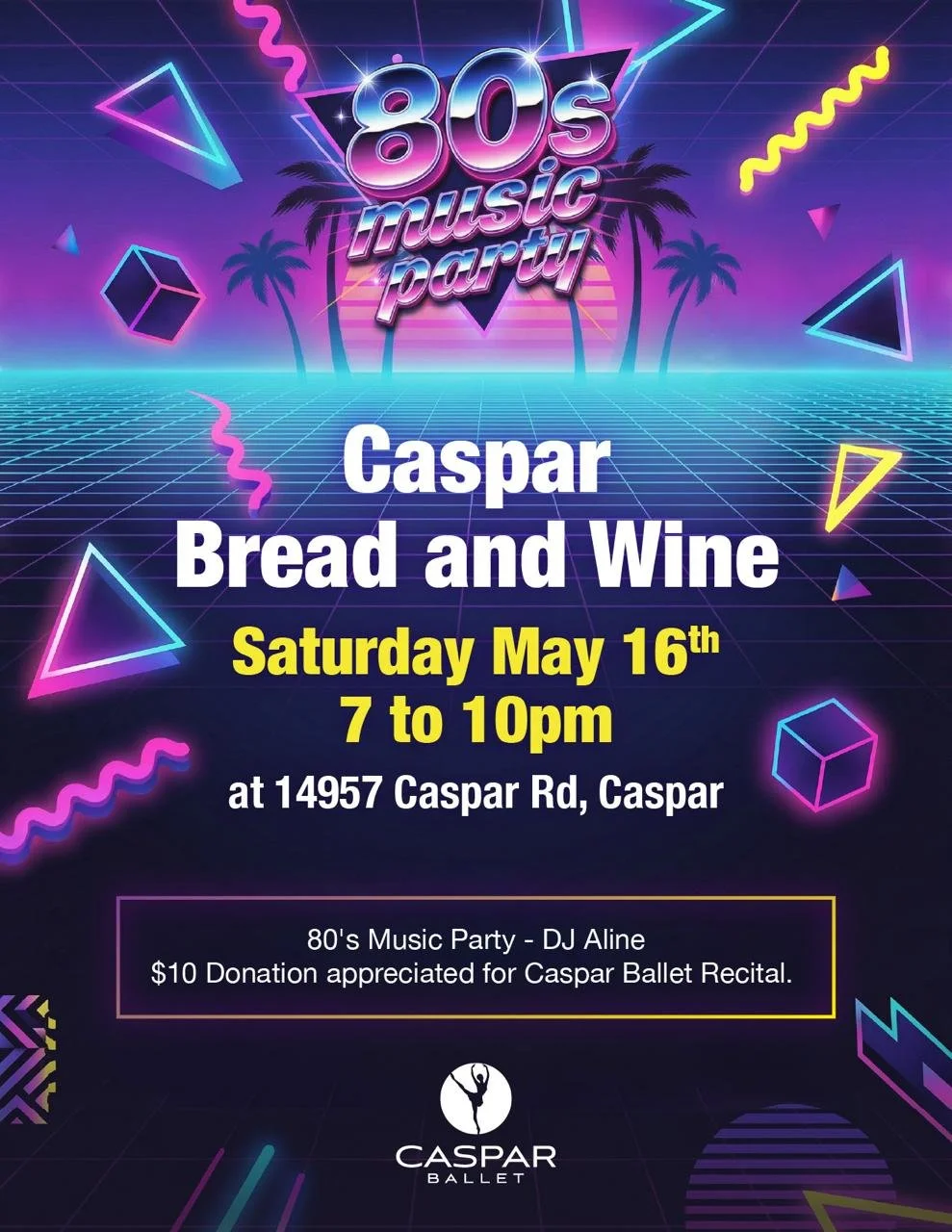 Caspar Ballet Fundraiser