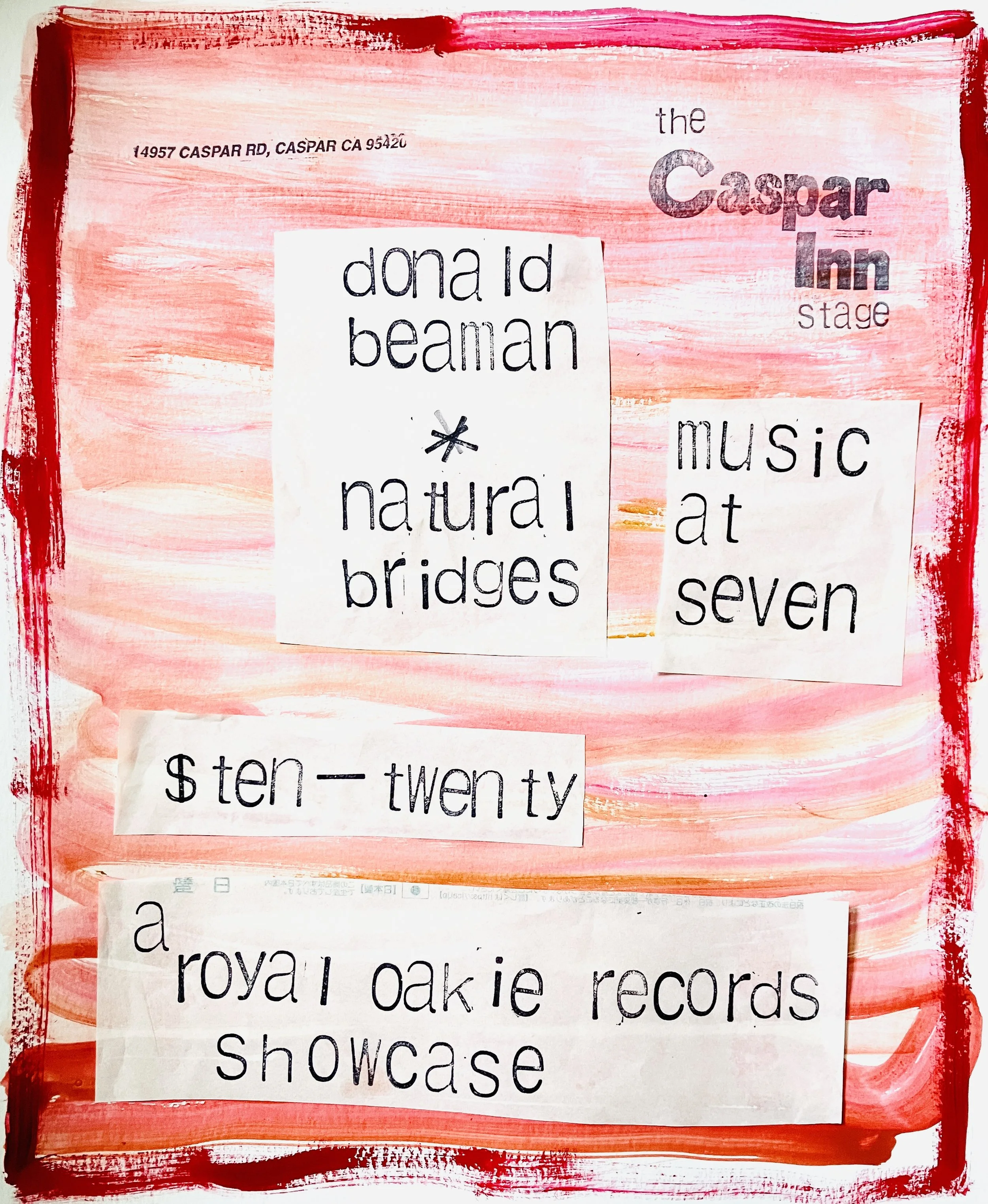 Royal Oakie Records Showcase:  Donald Beaman & Natural Bridges