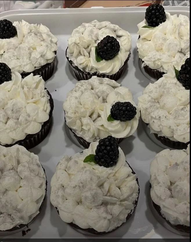 Four Tea Infused Cupcakes