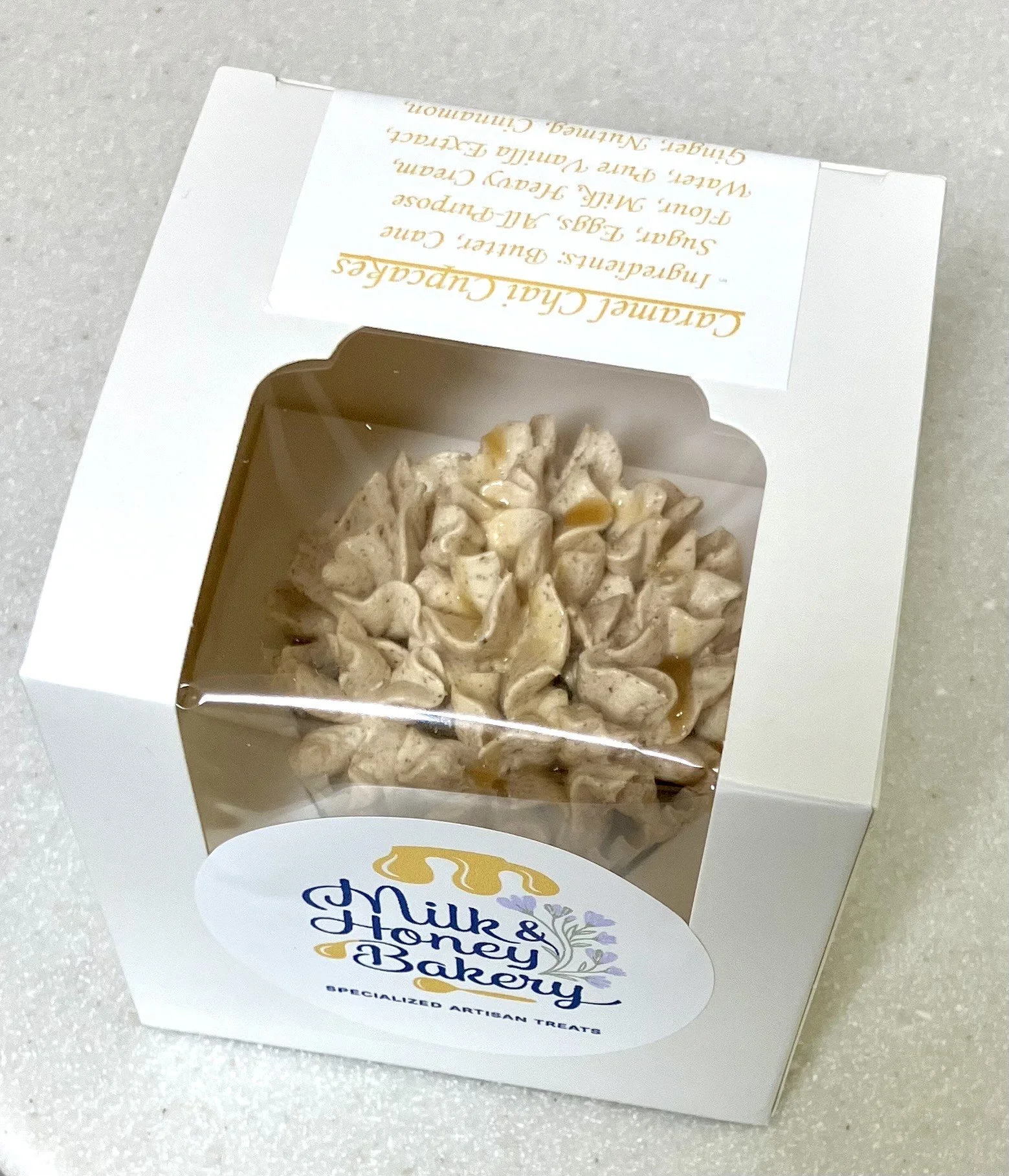 Two Tea Infused Cupcakes