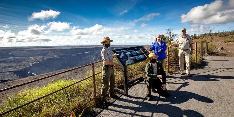 Hawaiʻi Volcanoes National Park Unveils New Wayfinding Signs