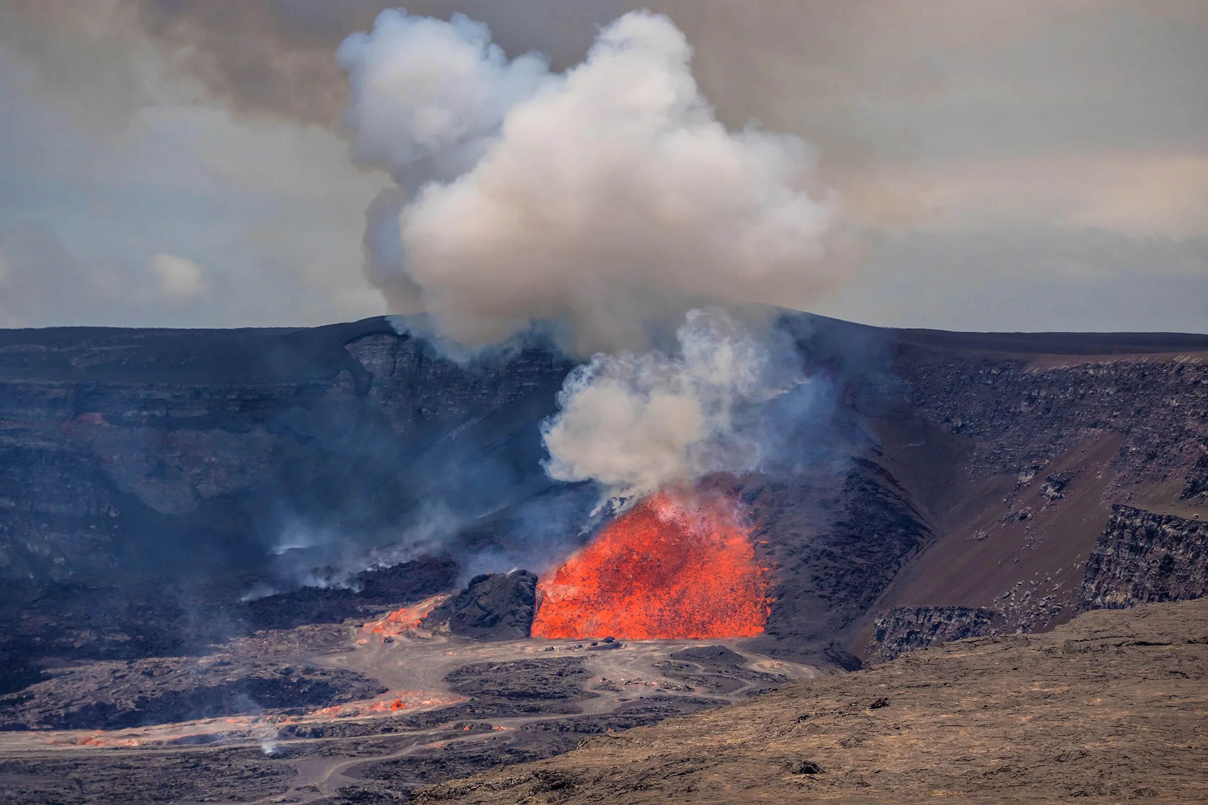Halemaʻumaʻu Eruption Episode 29 on July 20, 2025