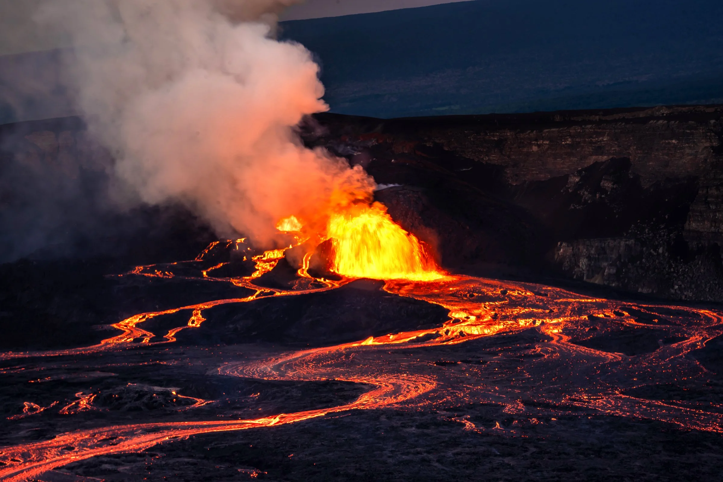 Halemaʻumaʻu Eruption Episode 30 on August 6, 2025