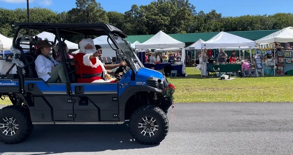 Santa Comes to Kahuku on Saturday, December 6