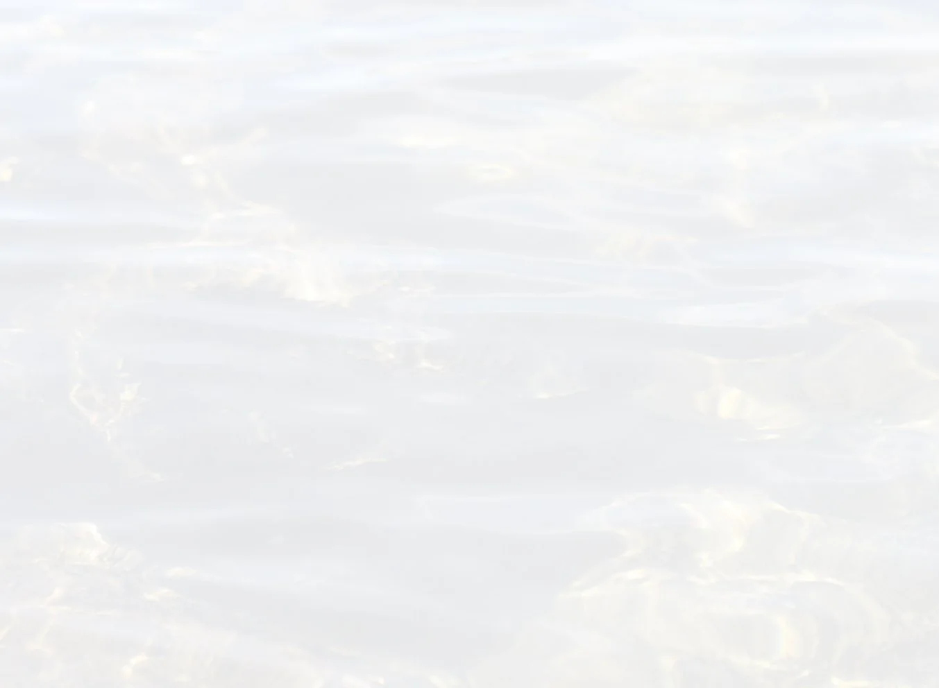 A faded image of water with some ripples on the surface.