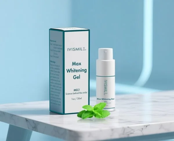 IVISMILE Max Gel Teeth Whitener, Enamel Safe