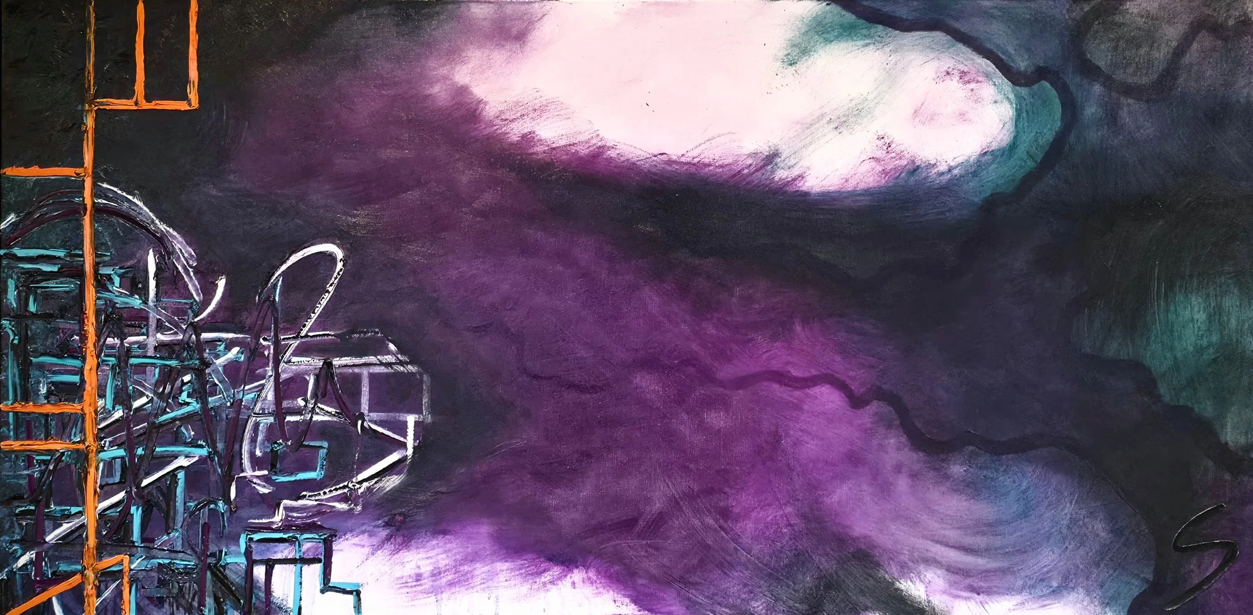 “Abstract #787” -24 x 48