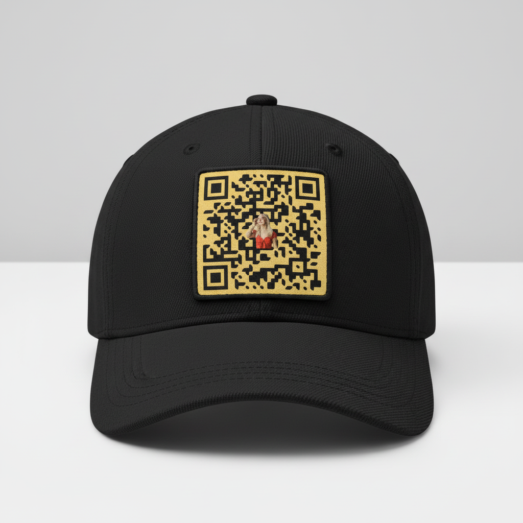 HAT WITH QR CODE