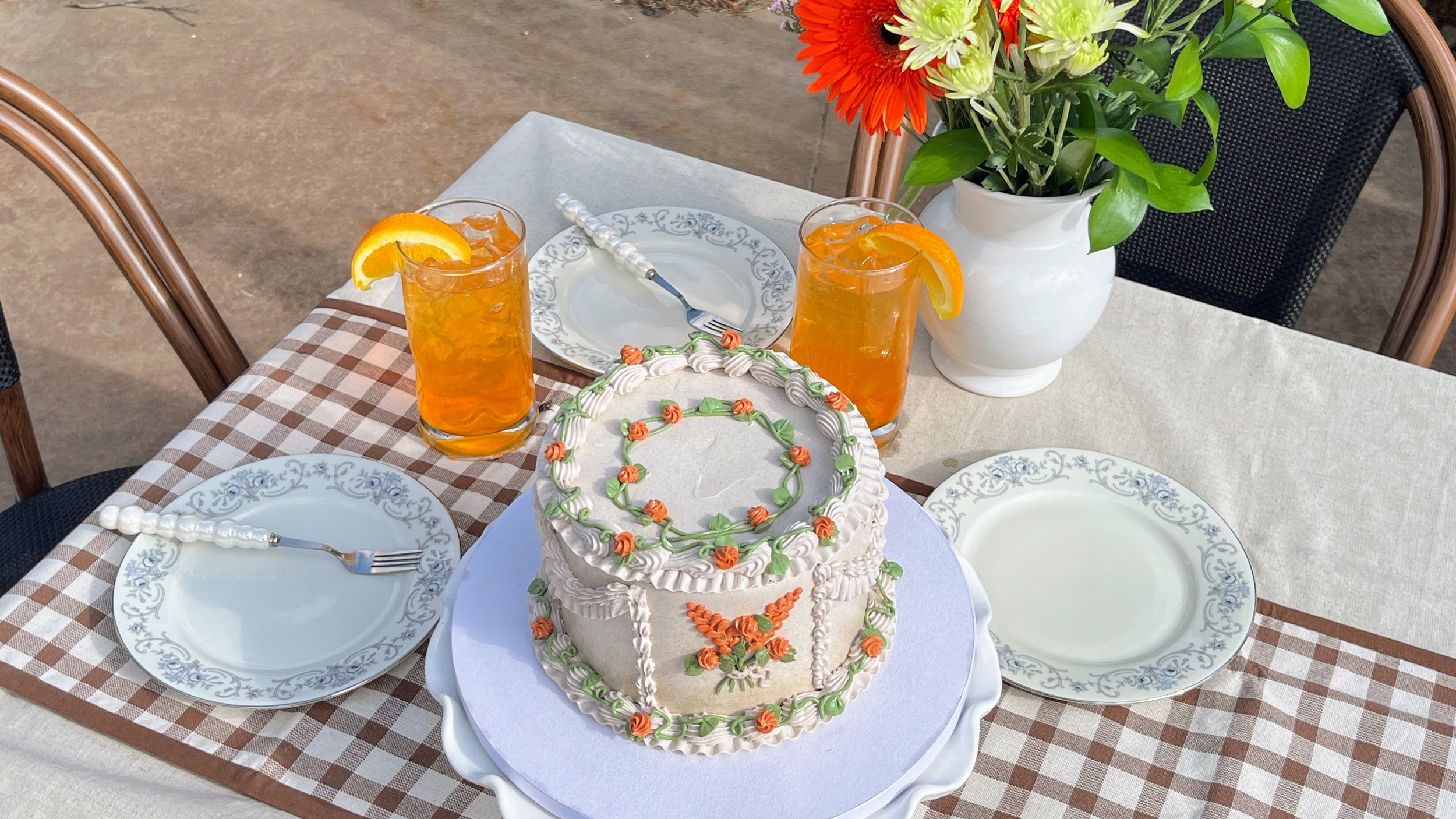 Cake in the Vineyard