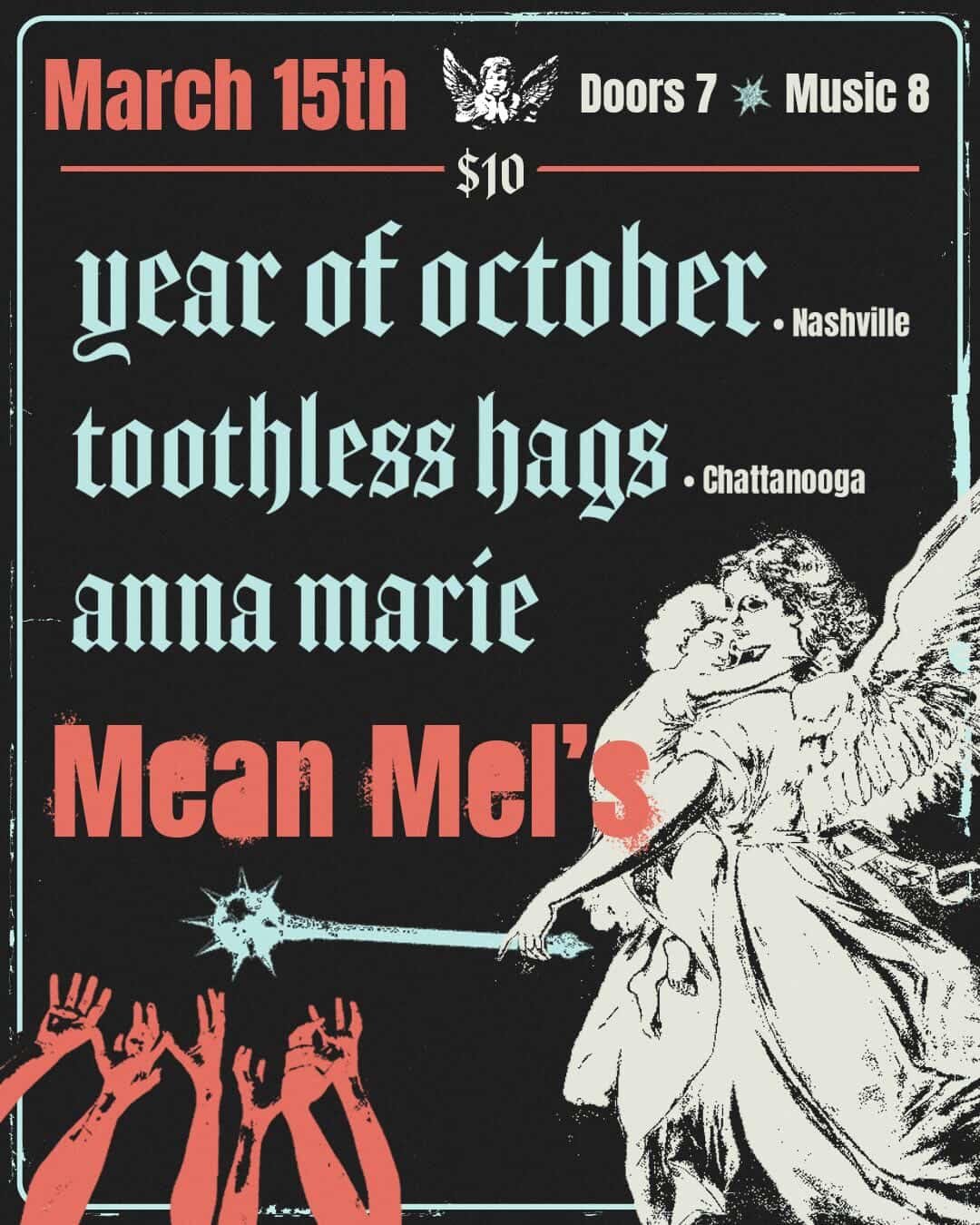 Toothless Hags, Year Of October, And Anna Marie