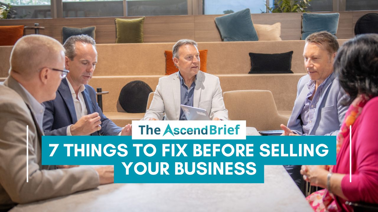 Seven Things to Fix Before Putting Your Business on the Market
