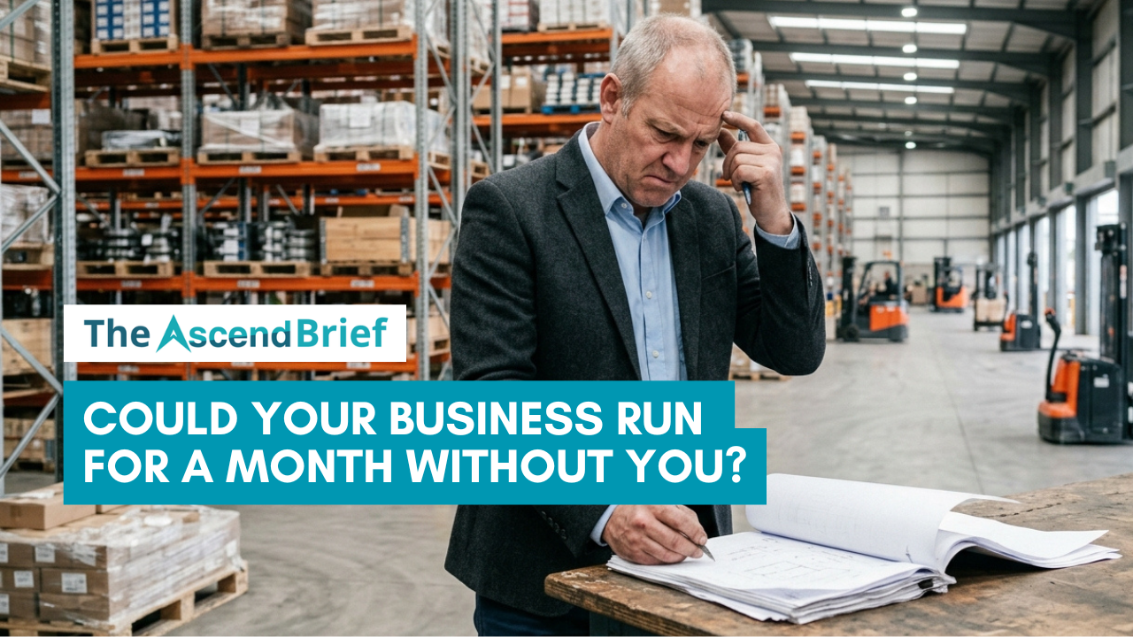 Could Your Business Run for a Month Without You?