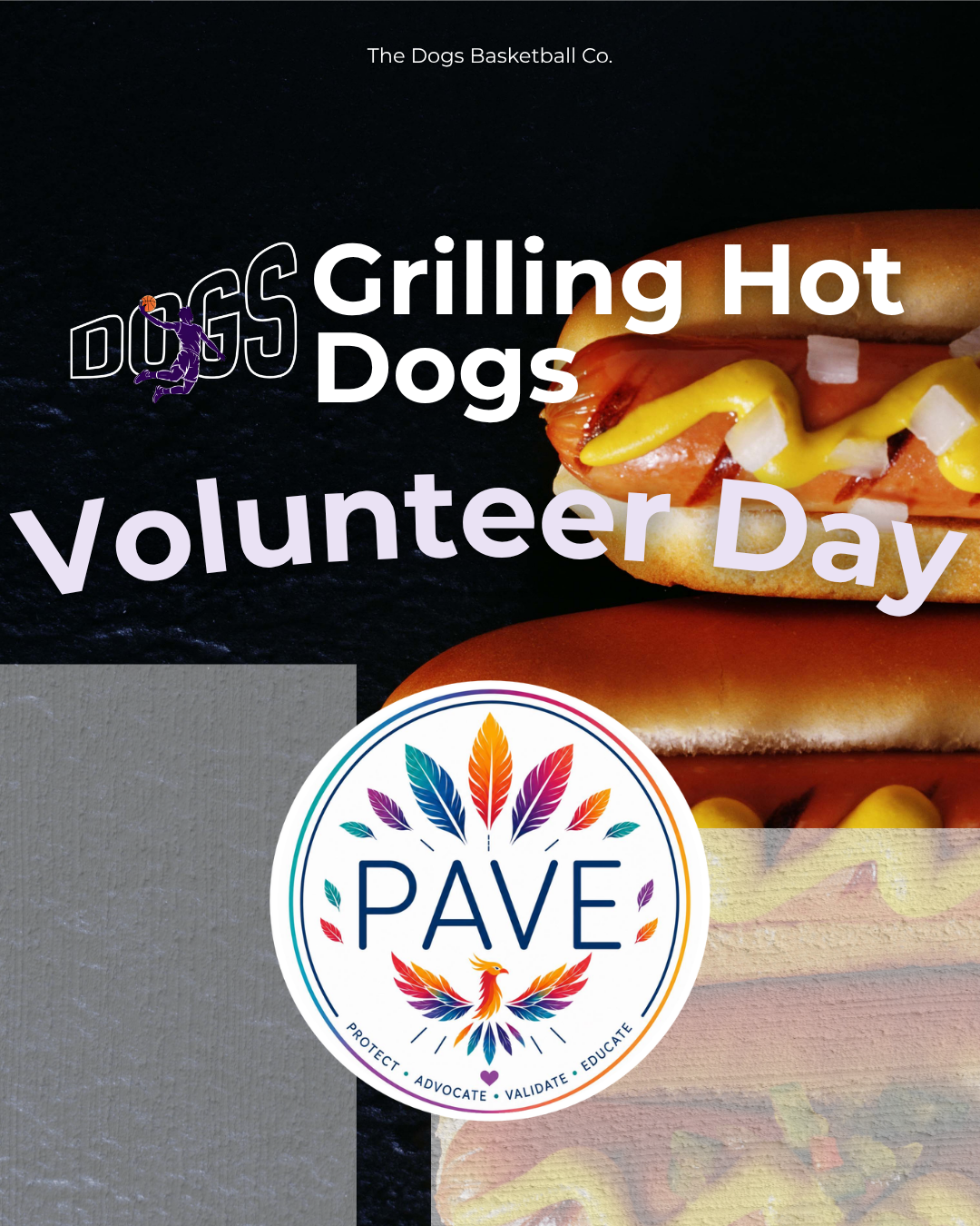 Dogs Grilling Hot Dogs: Volunteer Day | Support PAVE of Dodge Co.